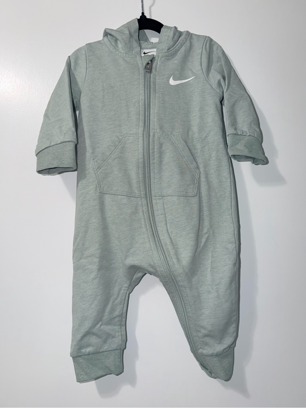 Nike Baby Zip-Up One-Piece Footless Romper